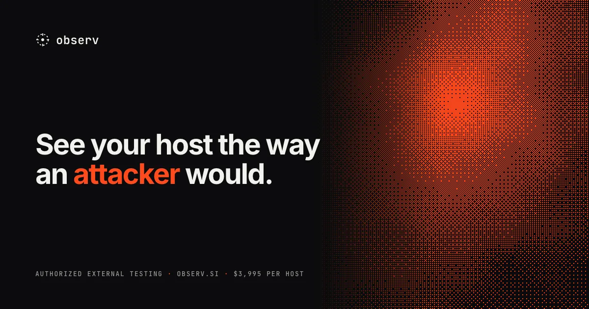 Observ pentest for web applications and AI agents